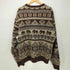 ビームス BEAMS 25AW STARBUCKS STAND ジャカード クルー ニット メンズ JPN:L