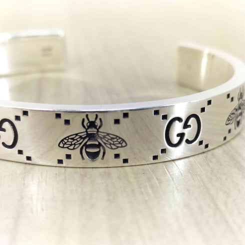 グッチ GUCCI GG BEE シルバー925 バングル メンズ 17