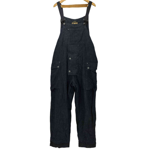 ナイジェルケーボン NIGEL CABOURN LYBRO NAVAL DUNGAREE デニム オーバーオール メンズ 50