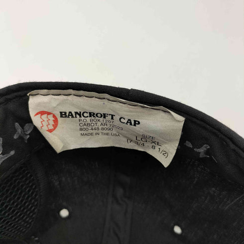 BANCROFT CAP USA製 U.S.NAVY 6パネル スナップバック キャップ メンズ LG-XL (7 3/4 - 8 1/2)