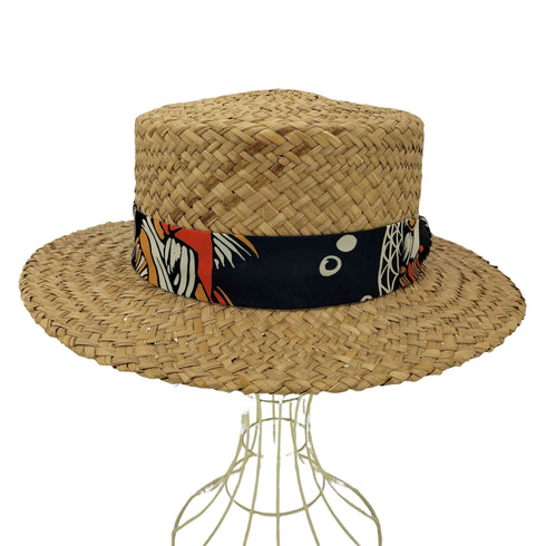 サンサーフ SUN SURF Mr.FATMAN WAIKIKI REEF ISLAND BOATER HAT メンズ