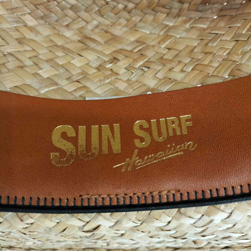 サンサーフ SUN SURF Mr.FATMAN WAIKIKI REEF ISLAND BOATER HAT メンズ