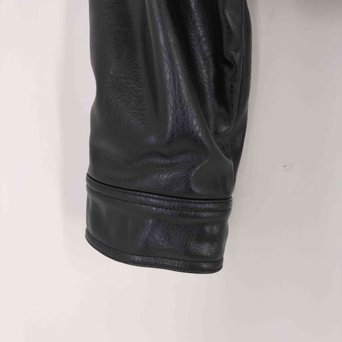 ザラ ZARA ストラップ付きフェイクレザージャケット レディース import:S