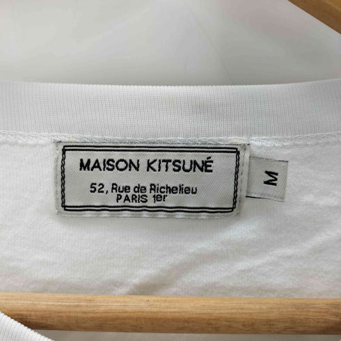 メゾンキツネ MAISON KITSUNE Pastel Fox Head ビッグ パステル フォックス ヘッド ロゴ Tシャツ メンズ import:M