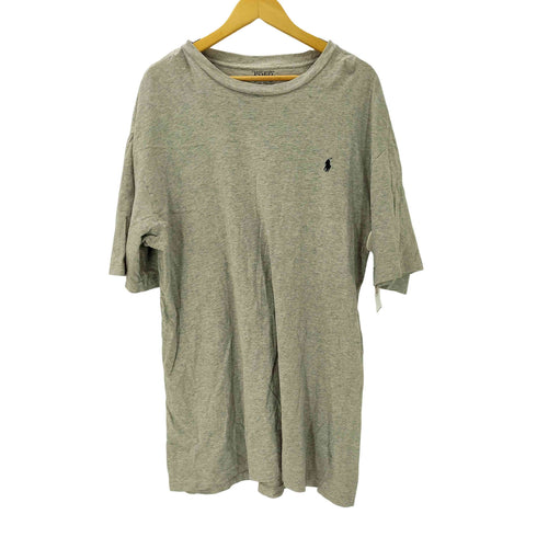 ポロラルフローレン POLO RALPH LAUREN ポニー 刺繍 霜降り Tシャツ ビッグサイズ メンズ import:L