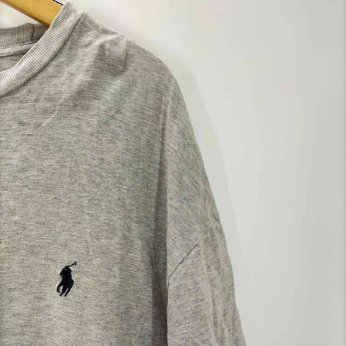 ポロラルフローレン POLO RALPH LAUREN ポニー 刺繍 霜降り Tシャツ ビッグサイズ メンズ import:L