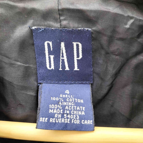 ギャップ Gap 00S ダブルブレスト ベルデット ベロア テーラード ジャケット ストレート パンツ スーツ セットアップ レディース 4