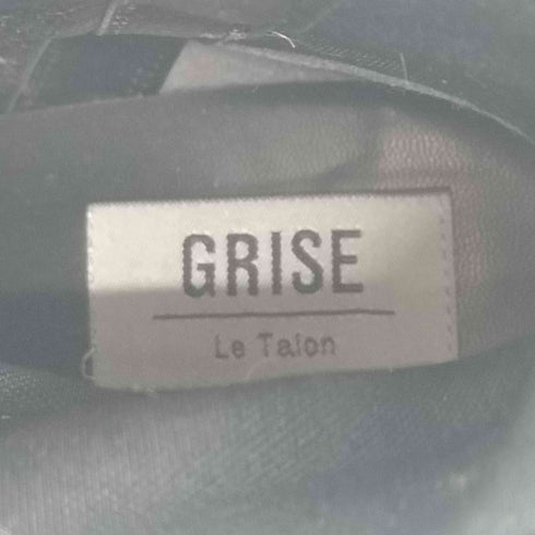 ルタロン GRISE Le Talon サイドジップ レザー ショート ブーツ レディース JPN:S