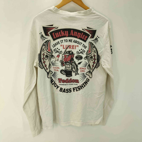 テッドカンパニー TED COMPANY Lucky Angler 両面 プリント L/S Tシャツ メンズ US:42