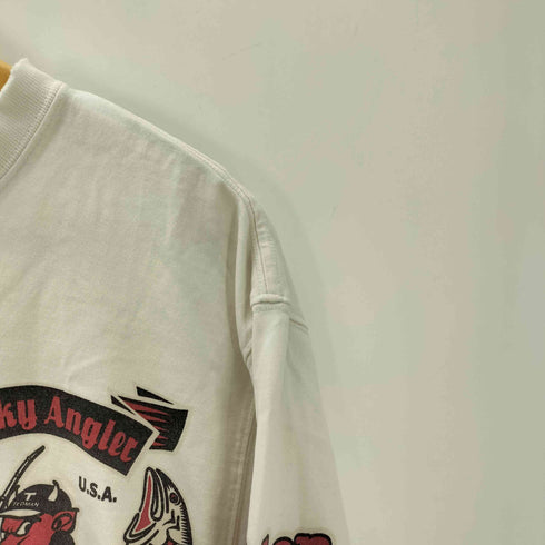 テッドカンパニー TED COMPANY Lucky Angler 両面 プリント L/S Tシャツ メンズ US:42