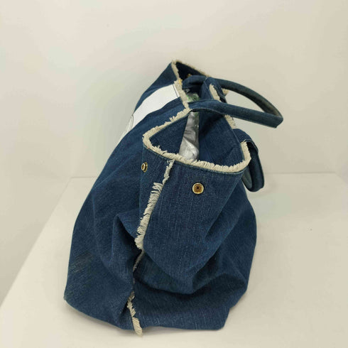 サマンサタバサデラックス Samantha Thavasa DELUXE バイカラー デニム トートバッグ + ポーチ レディース