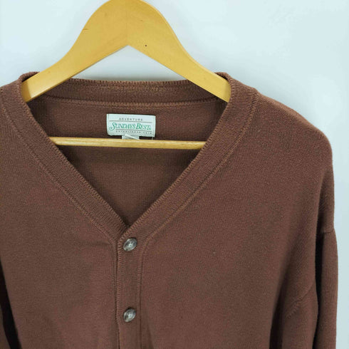 サンデイズベスト SUNDAYS BEST COTTON KNIT CARDIGAN メンズ JPN:XL