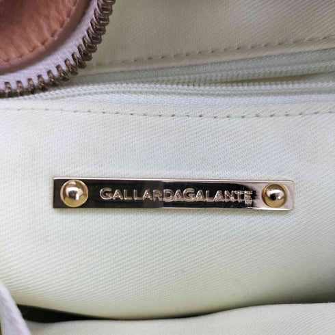 ガリャルダガランテ GALLARDAGALANTE 編み込み レザー ショルダー バッグ レディース