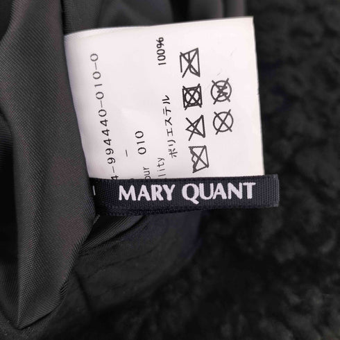 マリークワント MARY QUANT イヤーマフ付きバケットハット レディース