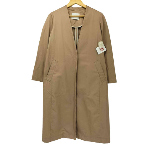 アーバンリサーチドアーズ URBAN RESEARCH DOORS コットン100 ノーカラーコート レディース ONE SIZE