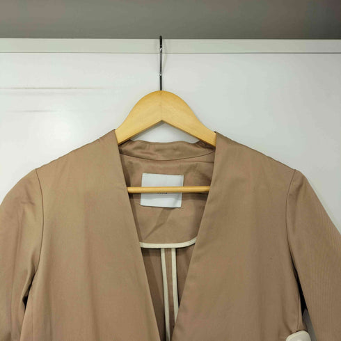 アーバンリサーチドアーズ URBAN RESEARCH DOORS コットン100 ノーカラーコート レディース ONE SIZE