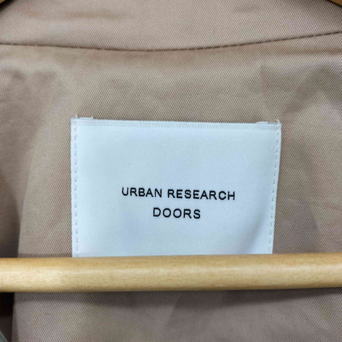 アーバンリサーチドアーズ URBAN RESEARCH DOORS コットン100 ノーカラーコート レディース ONE SIZE