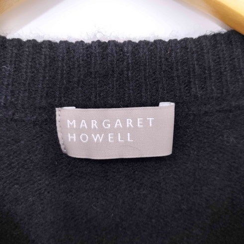 マーガレットハウエル MARGARET HOWELL ウール カシミヤ混 ボタンショルダー ニット セーター レディース JPN:2