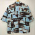 ジーヴィジーヴィ G.V.G.V. Brushstroke Printed Shirt 総柄 プリント S/S シャツ メンズ