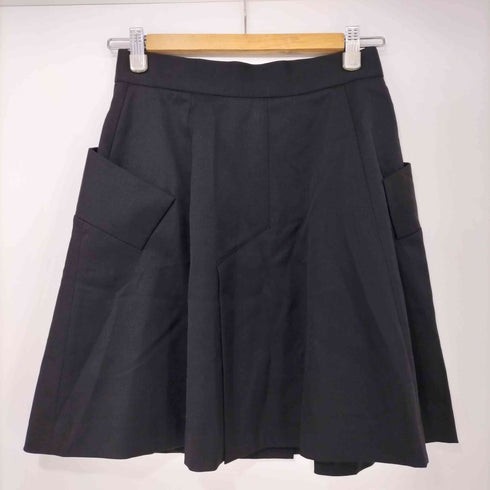 ヴィヴィアンウエストウッドレッドレーベル Vivienne Westwood RED LABEL ウールギャバジン ラップスカート レディース JPN:2