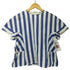 トリココムデギャルソン tricot COMME des GARCONS 19SS コットン ストライプ ブラウス レディース JPN:M