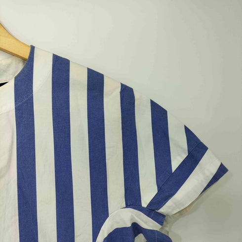トリココムデギャルソン tricot COMME des GARCONS 19SS コットン ストライプ ブラウス レディース JPN:M