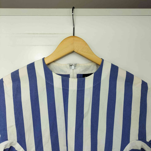 トリココムデギャルソン tricot COMME des GARCONS 19SS コットン ストライプ ブラウス レディース JPN:M