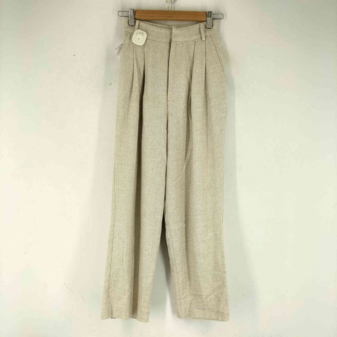 マウジー moussy LIGHT SINGLE JACKET LOOSE TAPERED PANTS セットアップ リネン レディース 1/0