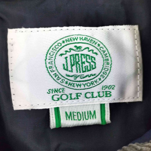 ジェイプレス J.PRESS GOLF CLUB 襟コーデュロイ キルティングジャケット メンズ JPN:M
