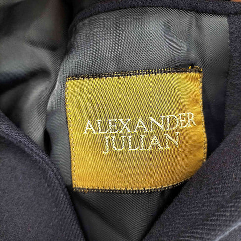アレキサンダージュリアン ALEXANDER JULIAN 金ボタン 紺ブレ 3Bテーラードジャケット メンズ 170