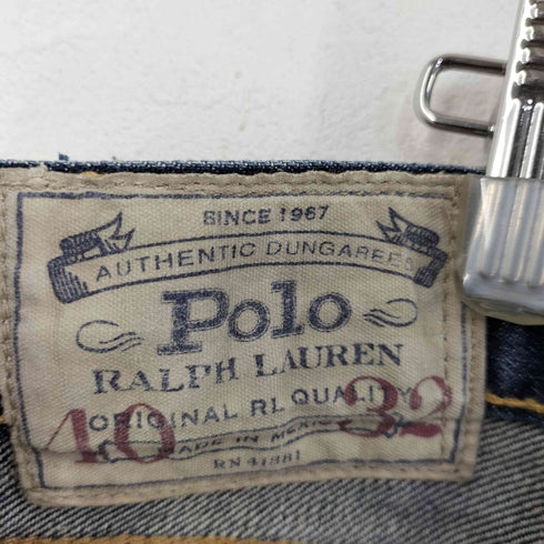 ポロラルフローレン POLO RALPH LAUREN VARICK SLIM STRAIGHT ワイドテーパーデニムパンツ メンズ 40×32