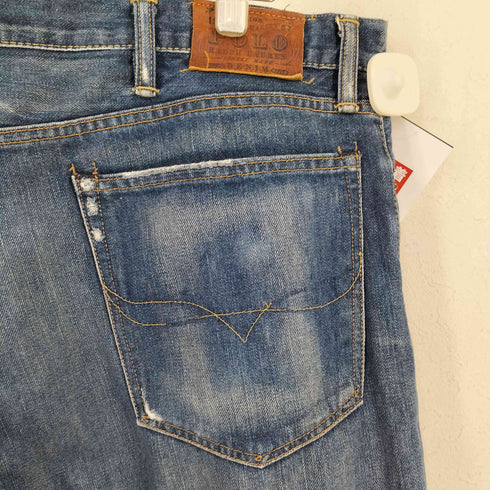 ポロラルフローレン POLO RALPH LAUREN 625 VARICK SLIM ワイドテーパーデニムパンツ メンズ 40×32