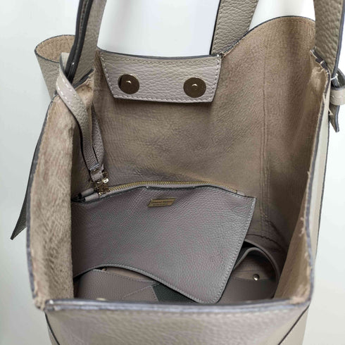 ジャンニノターロ GIANNI NOTARO 2way ポーチ付き レザーショルダーバッグ レディース