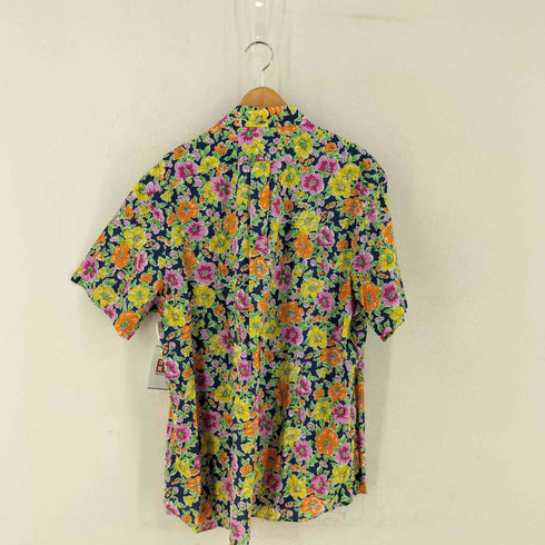 ラルフローレン RALPH LAUREN CUSTOM FIT フローラル柄 S/Sシャツ メンズ import:XXL