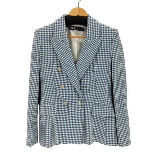 ザラ ZARA HOUNDSTOOTH BLAZER レディース import:S
