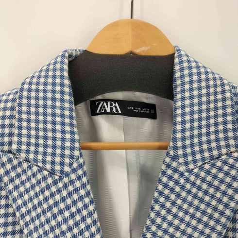 ザラ ZARA HOUNDSTOOTH BLAZER レディース import:S