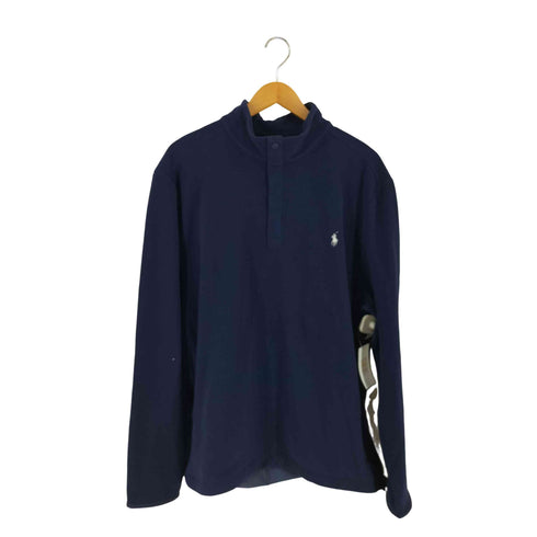 ポロゴルフラルフローレン POLO GOLF RALPH LAUREN ハーフボタンフリースプルオーバー スナップT メンズ import:XL