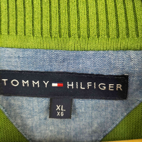 トミーヒルフィガー TOMMY HILFIGER 00S ハイネックコットンニット メンズ JPN:XL
