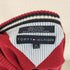 トミーヒルフィガー TOMMY HILFIGER クルーネックコットンニット 前V メンズ JPN:XL