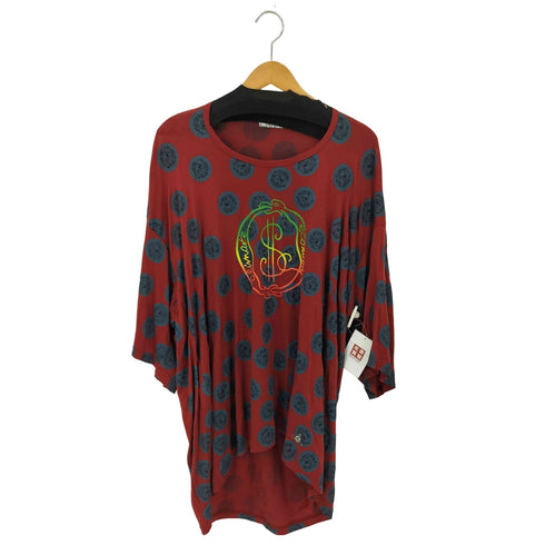 ヴィヴィアンウエストウッドマン Vivienne Westwood MAN 総柄 クルーネック 半袖Tシャツ カットソー メンズ FREE