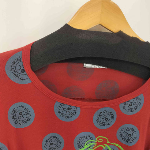ヴィヴィアンウエストウッドマン Vivienne Westwood MAN 総柄 クルーネック 半袖Tシャツ カットソー メンズ FREE