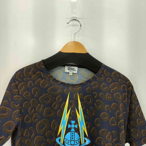 ヴィヴィアンウエストウッドマン Vivienne Westwood MAN 総柄 クルーネック 半袖Tシャツ カットソー メンズ 46