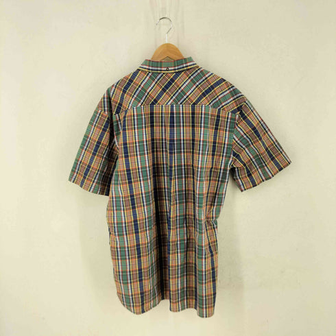 トミーヒルフィガー TOMMY HILFIGER 00S S/Sボタンダウンチェックシャツ ビッグサイズ メンズ import:XXL