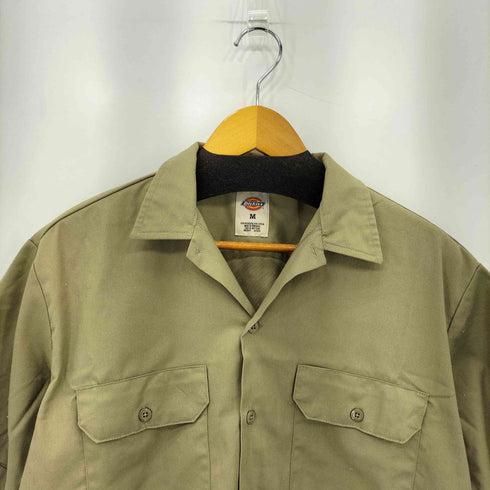 ディッキーズ Dickies 574 フロントボタン 半袖 ワークシャツ メンズ M
