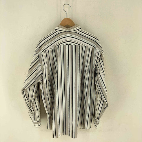 バーバリーロンドン BURBERRY LONDON ロゴストライプ L/Sシャツ ビッグサイズ メンズ 3L