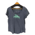 パタゴニア patagonia SLIM FIT Flying Fish Organic Scoop T-Shirt レディース JPN:L