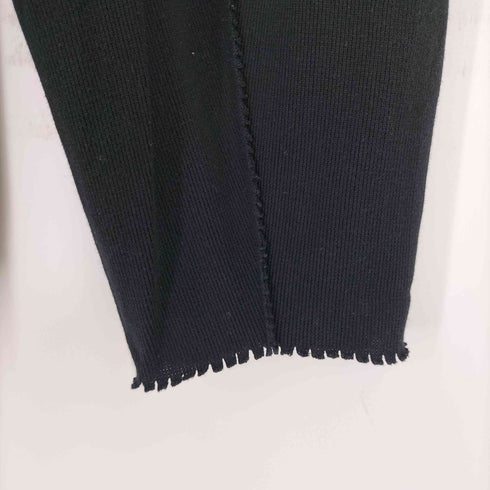 イッセイミヤケ ISSEY MIYAKE クロップドニットパンツ レディース JPN:2
