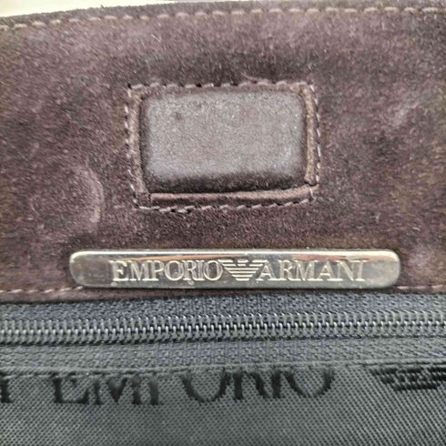 エンポリオアルマーニ EMPORIO ARMANI ベルトデザインスエードショルダーバッグ レディース