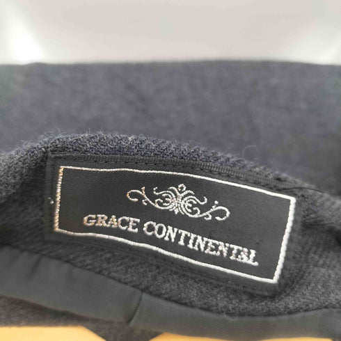 グレースコンチネンタル GRACE CONTINENTAL 7分袖 エンブロイダリーブラウス レディース