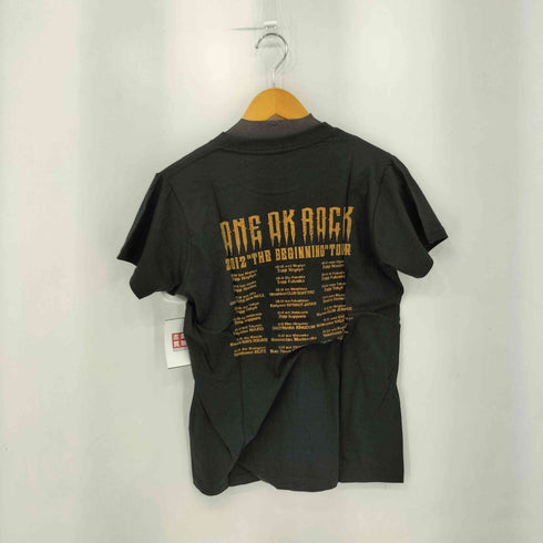フロントプリント クルーネック 半袖Tシャツ カットソー メンズ s
